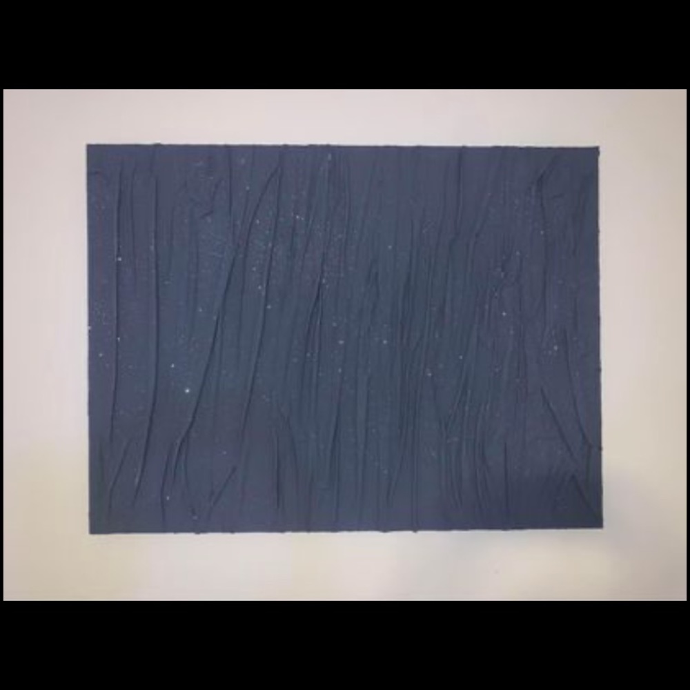 Textured glitter glam canvas wall art